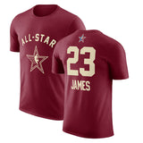 NBA T-Shirts NBA All-Star Basketball Short Sleeve Outdoor Leisure Sports T-Shirt
