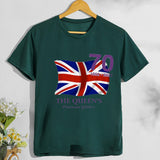 Inspired by Queen's Platinum Jubilee 2022 Elizabeth 70 Years T-shirt British T-shirt plus Size Short Sleeve Summer