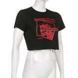 Women T-shirt Summer Short Midriff-Baring Top Casual Short-Sleeved T-shirt