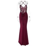 Women Dresses Winter Sexy Backless Pleated Dress