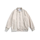 Unisex Jacket Vintage Baseball Uniform Jacket Top Loose Spring and Autumn Coat