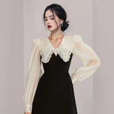 Women Maxi Dress Autumn Long Sleeve Sexy Dress