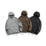 Unisex Winter Cotton Coat Decorative Hooded Jacket Vintage Baggy Coat