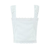 Women Dresses Spring/Summer Lace Vest Lace Suit (Xds0414)