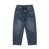 Men Jeans Vintage Straight-Leg Denim Trousers
