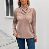 Women Knitted Sweater Autumn Long Sleeve Turtleneck Sweater