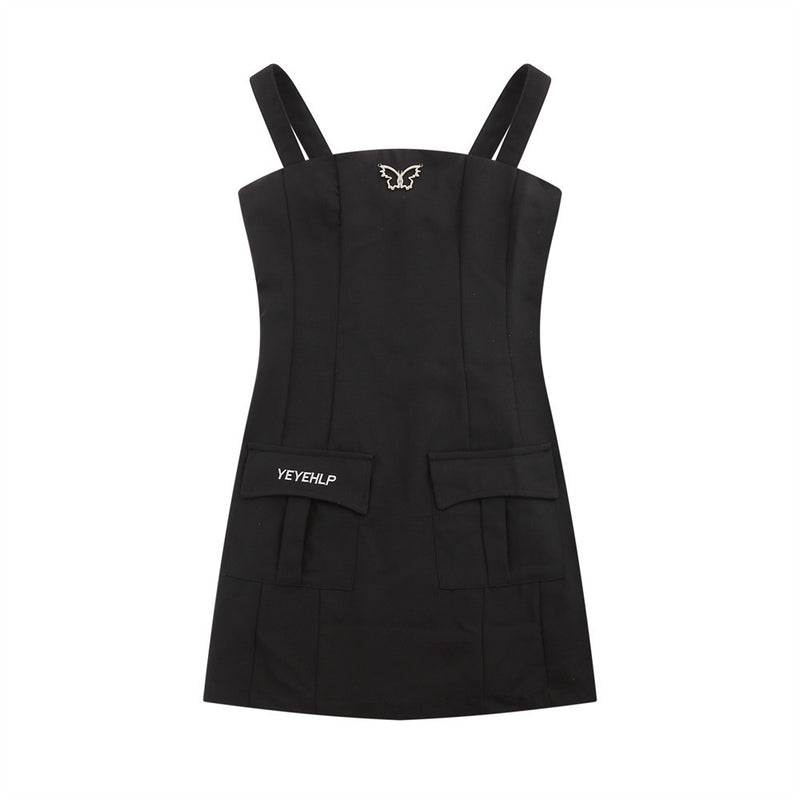 Women's Dresses Metal Butterfly Dress