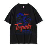 Enjoy Tequila The Breakfast of Champions Funny Meme T Shirts