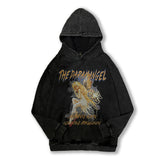 Men Hoodie Hip Hop Portrait Printed Hoodie