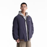 Unisex Winter Cotton Coat Winter Lapel Cotton-Padded Coat Retro Loose Cotton Coat