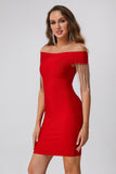 Women's Evening Dress Diamond Tassel Chain Dress Dress