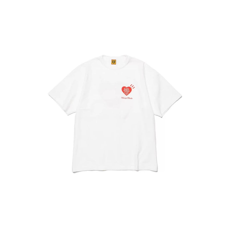 Men T-shirts Love Printed Bamboo Loose Short Sleeve T-Shirt