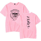 Retro Basgiath War College Double-side Graphic Tee Gold Drag