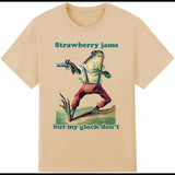 Strawberry Jams But My Don't T-Shirt, Funny Strawberry Lover