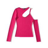 Women Sweater Knitwear Autumn Sexy Halter Shoulder-Baring Sweater