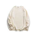 Unisex Sweater Winter Minimalist Crew Neck Sweater