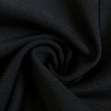 Women Evening Dress Black Strapless Mesh Sexy Sheath Dress