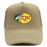 Bass Pro Shops Hat TQM Baseball Cap Printed Summer Outdoor Shade Casual Cap