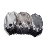 Unisex Sweater Fall Crew Neck Pullover Sweater