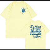 Spoiled By My Blue Collar Man T-Shirt Funny Blue Collar