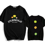 Sturniolo Triplets Flowers Print T-shirt Mens Short Sleeve
