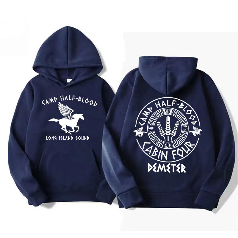 Camp Half Blood Graphic Sweatshirts Percy Jackson Long