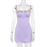Women Dresses Spring Dress Elegant Embroidery Dress