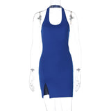 Women Dresses Summer Sexy Backless Slim Fit Dress
