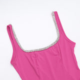 Women Dresses Summer Slim-Fit Sheath Dress Sling Dress