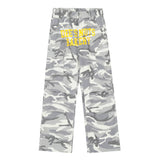 Men Sweatpants Camouflage Workwear Straight-Leg Trousers Multi-Pocket Loose Camouflage Pants