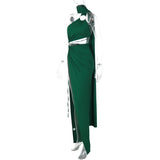 Women Dresses Autumn Sexy Backless Hollow-out Tube Top Split Dress