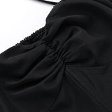 Women Tops Spring Dress Puff Sleeve Dress