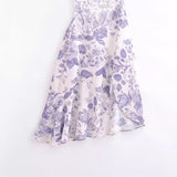 Women Dresses Summer Sling Dress Sexy Midi Dress (Xds0414)