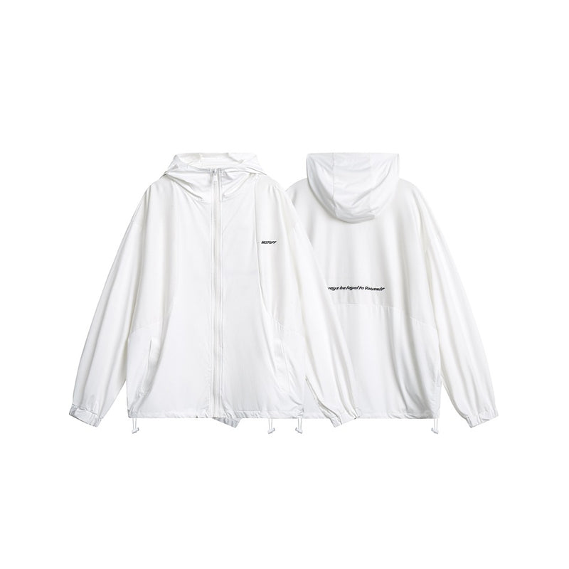 Unisex Jacket Loose Hooded Breathable Sun Protection Clothing Summer Thin Jacket Jacket