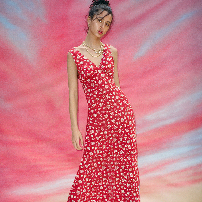 Women Dresses Sexy Floral Dress