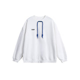 Unisex Hoodie Autumn Crew Neck Casual Loose Sweatshirt