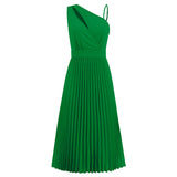 Women Date Dress Summer Slim-Fit Pleated Skirt