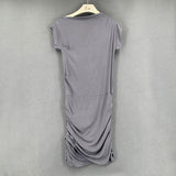 Women Dresses Hip Skirt Short Sleeve off-the-Shoulder Dress