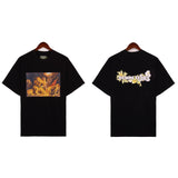 Denim Tears T Shirts Letter Portrait Short Sleeve T-Shirt