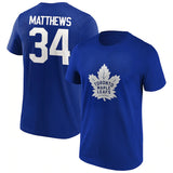 NHL T-Shirts Summer Loose Men's NHL Ice Hockey Sports T-Shirt Casual Short Sleeve