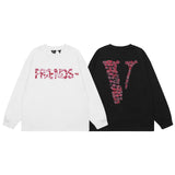 Vlone Sweatshirts Autumn/Winter Letter Crew Neck Pullover