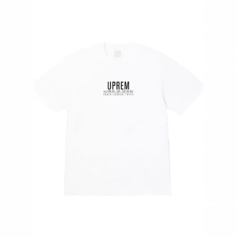 Mens T-shirts Paris Tee Uprem Cotton Short Sleeves
