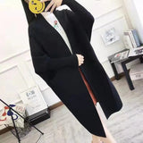 Women Knitwear Autumn and Winter Sweater Coat Loose Knitted Cardigan