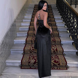 Women Dresses Winter Sexy Slit Slim Fit Dress
