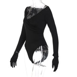Women Jumpsuit Summer Sexy V-neck Long Sleeve Jumpsuit