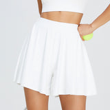 Women Yoga Sports Shorts Tennis Culottes Quick-Drying Yoga Shorts