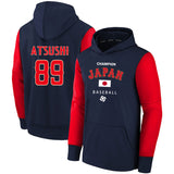 MLB Hoodie WBC Japan Shohei Otani 1 sweater baseball jersey hoodie (Part 3)