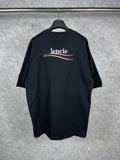 Mens T-shirts 20SS Paris B Home Wave Embroidery Short Sleeve T-Shirt