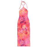 Women Dresses Summer Slim-Fit Sheath Dress