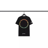 CHH Chrome Heart T Shirts Sanskrit Color Printing Loose Casual Versatile Crew Neck Short Sleeve T-Shirt